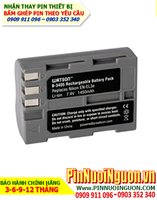 Pin sạc máy ảnh NIKON EN-EL3e 7,4v 1450mAh Li-Ion sạc, Thay cell pin máy ảnh NIKON EN-EL3e 7,4v 1450mAh sạc Li-Ion